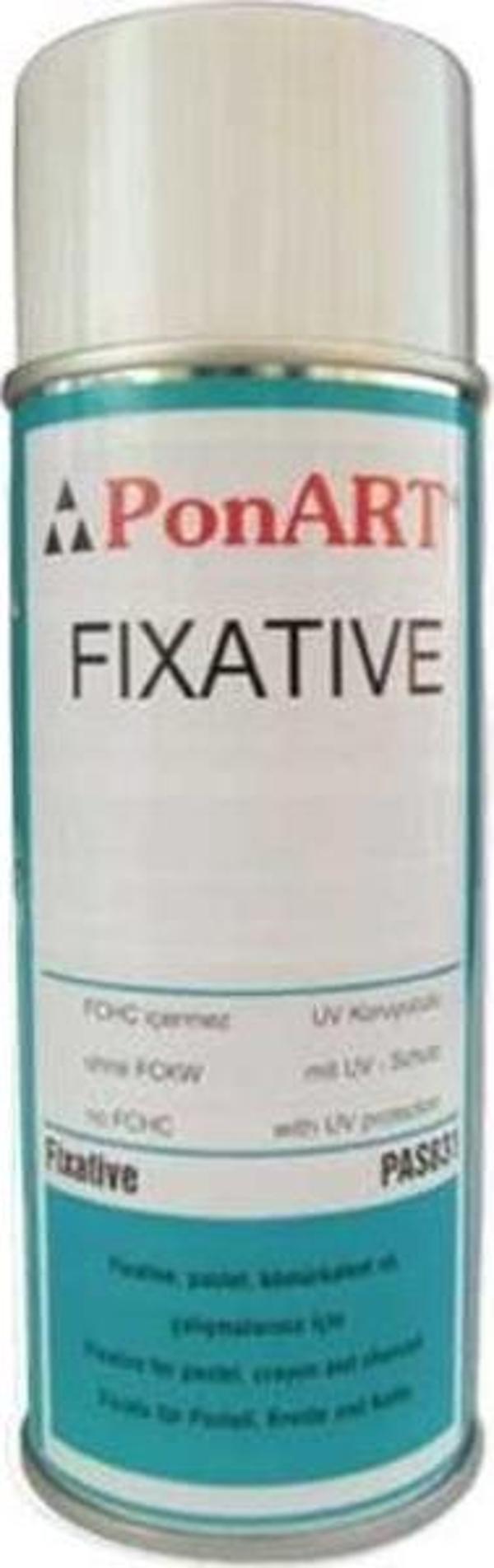 Ponart Fixative Sprey Pastel ve Füzen Koruyucu 400 ml. - Image 1