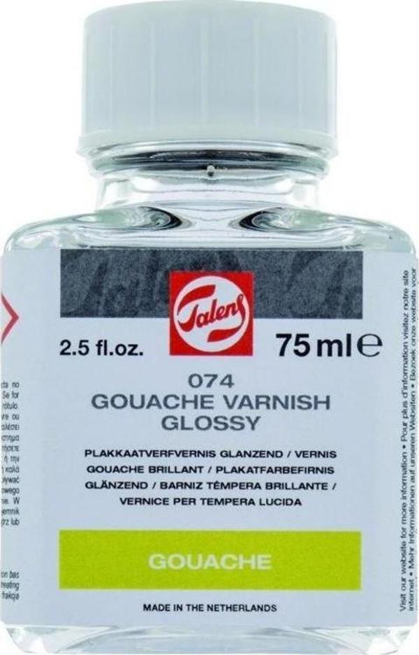 Talens Gouache Varnish Glossy 074 Parlak Guaj Boya Verniği 75 ml - Image 1