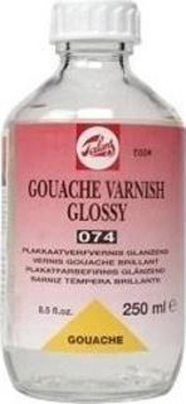 Talens Gouache Varnish Glossy 074 Parlak Guaj Boya Verniği 250 ml. - Image 1