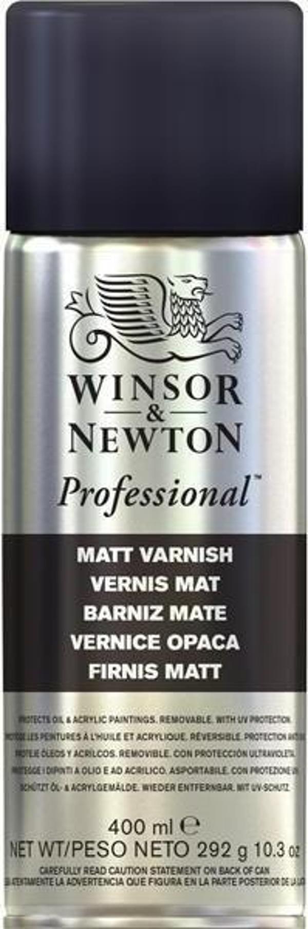 Winsor & Newton Professional Matt Varnish Mat Resim Verniği 400 ml. - Image 1