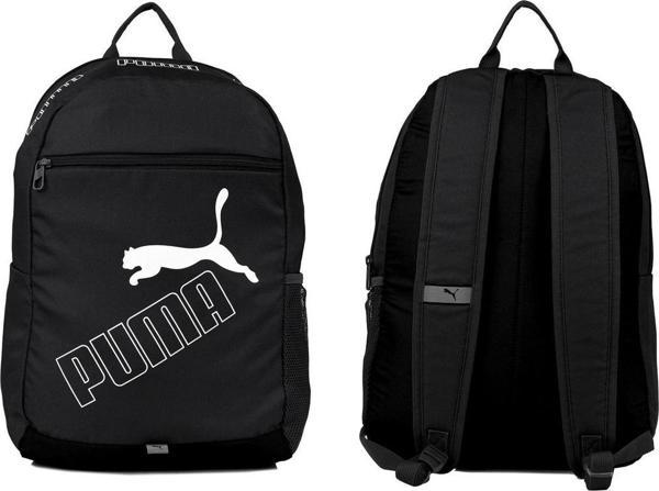 Puma Phase Backpack II Black Unisex Sırt Çantası - Image 1