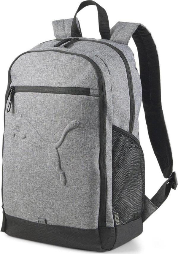 Puma Buzz Backpack Medium Gray Heather Unisex Sırt Çantası - Image 1