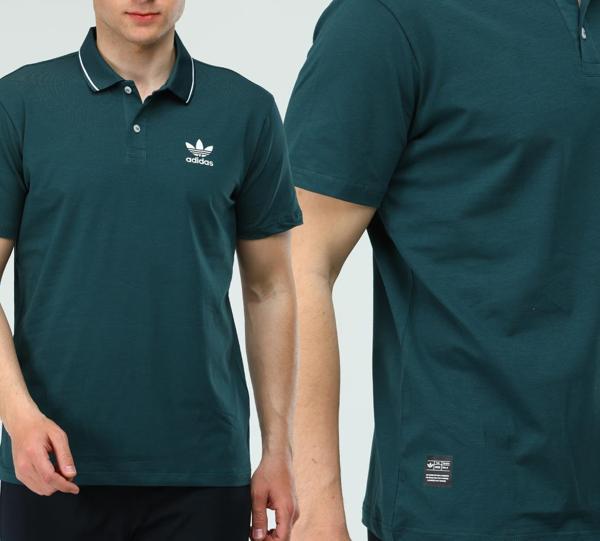 Adidas EF-3965 Erkek Pamuk Cotton Polo Yaka T-Shirt - Image 1
