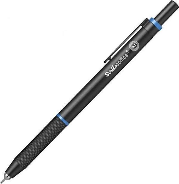 Scrikss Twist Versatil Kalem 0.7 mm Mavi - Image 1