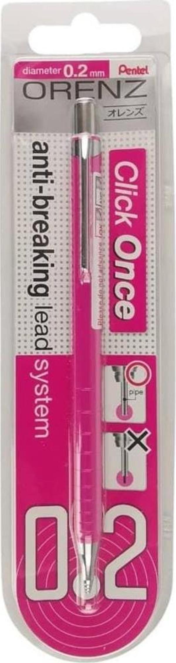 Pentel Orenz Uç Korumalı Versatil Kalem 0.2 mm Pembe XPP502-PX - Image 1