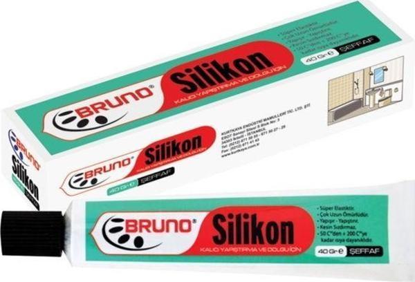 Bruno Şeffaf Silikon Yapıştırıcı 40 gr. Kutulu - Image 1