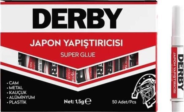 Derby Japon Yapıştırıcı 1,5 gr 50'li Paket - Image 1