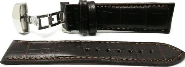 Fado Hertür Saate Uygun Kelebek Toka 22 mm Siyah Kordon - Image 1