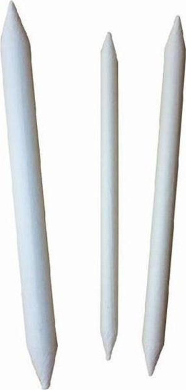 Art & Art Toz Pastel Dağıtıcı Kağıt Kalem Seti (Paper Stump-Tortillion) 3'lü - Image 1