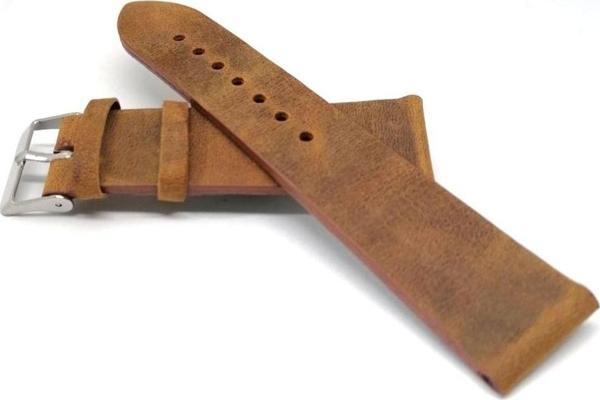 Fado Fosil Uyumlu Hakiki Grizi Deri Saat Kordonu 20 mm - Image 1