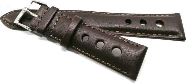 Fado Tissota Uyumlu Saat Kordonu 24 mm Kahverengi - Image 1