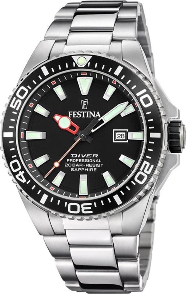 Festina Festına F20663 / 3 Safir Cam Erkek Kol Saati - Image 1