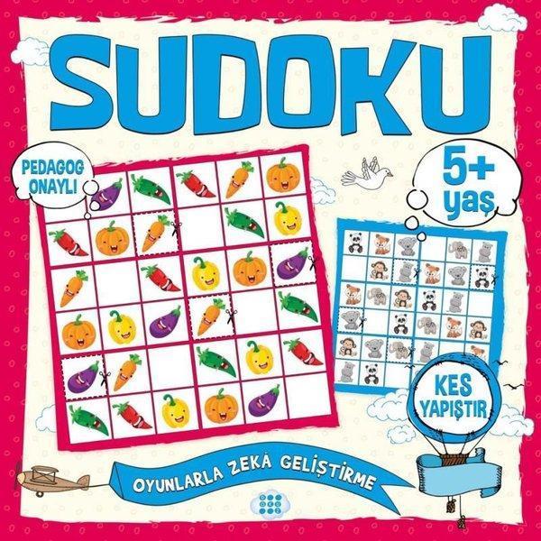 Çocuklar İçin Sudoku - Kes - Yapıştır 5+Yaş - Dokuz Yayınları - Image 1