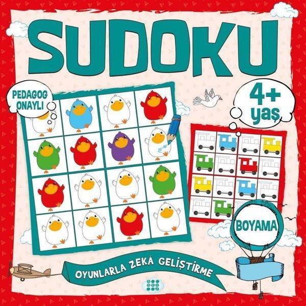 Çocuklar İçin Sudoku - Boyama 4+Yaş - Dokuz Yayınları - Image 1