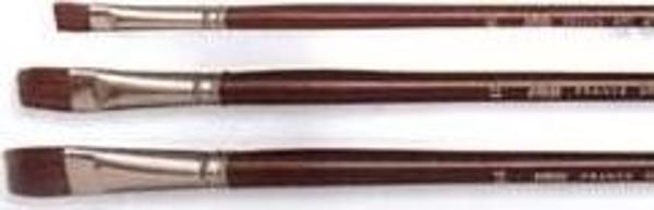 Pebeo 210 Serisi Saf Samur Yassı Fırça No:20 - Image 1