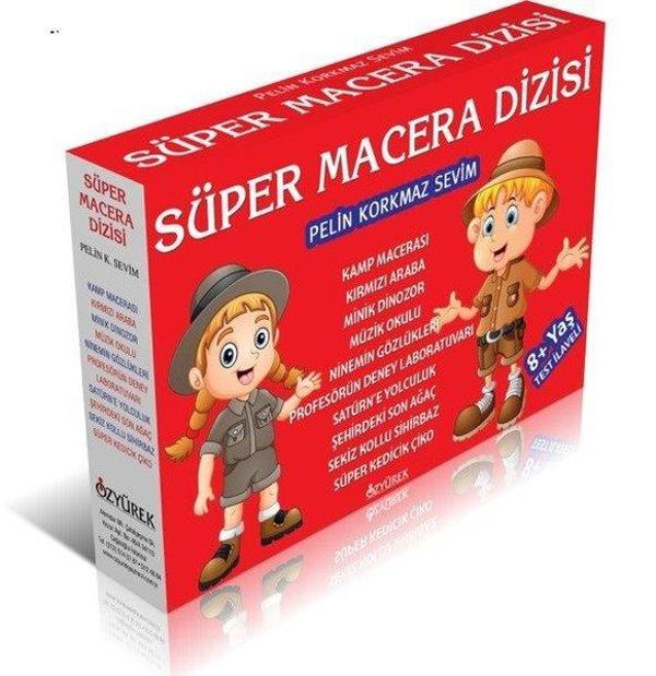 Süper Macera Dizisi Seti - 10 Kitap Takım - Özyürek Yayınevi - Image 1