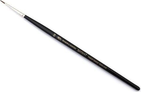 Winsor & Newton 7 Serisi Samur Tezhip Fırçası No: 00 - Image 1