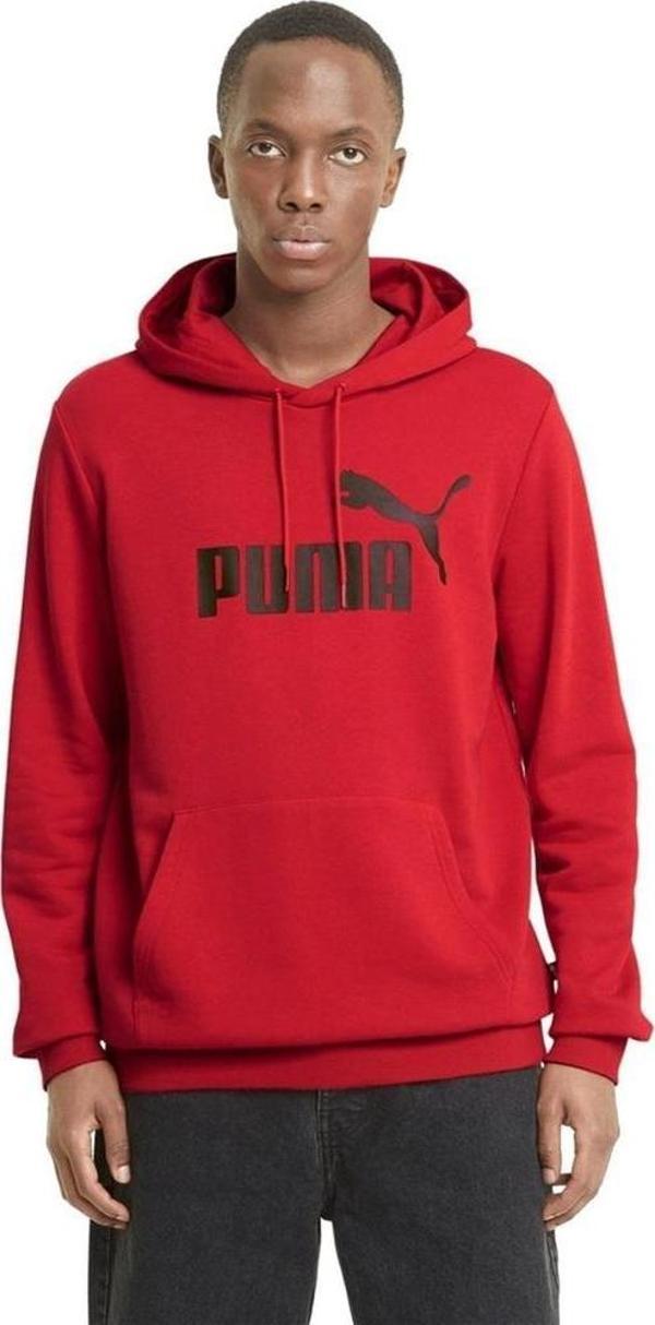 Puma ESS Big Logo Hoodie TR High Risk Red Erkek Sweatshirt - Image 1