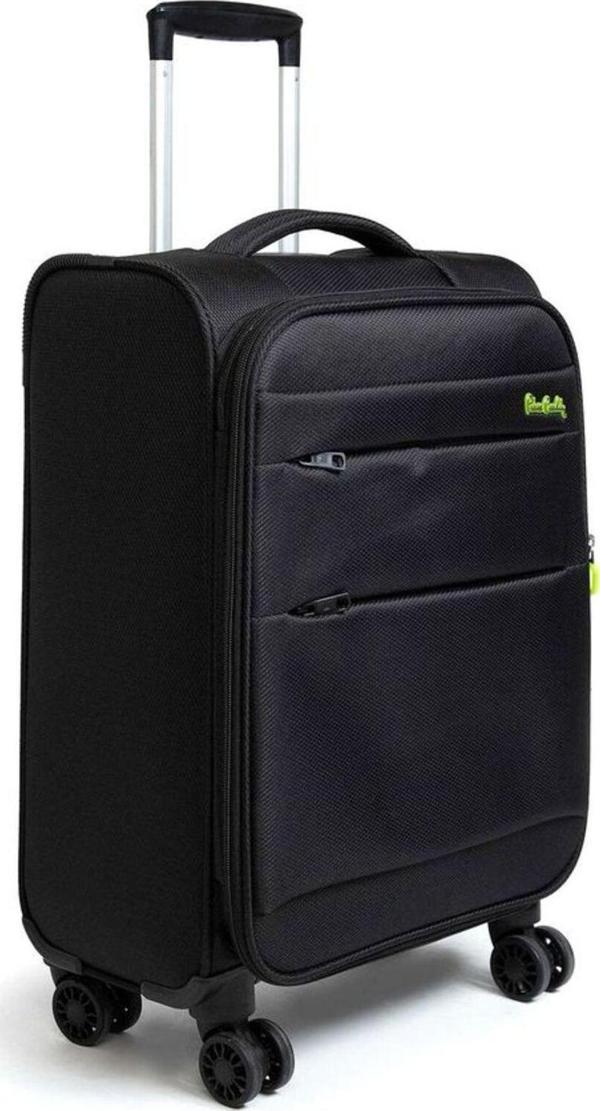 Pierre Cardin Ultra Light Siyah Kumaş Unisex Orta Boy Valiz_x000D_
 04pc4200-02 - Image 1