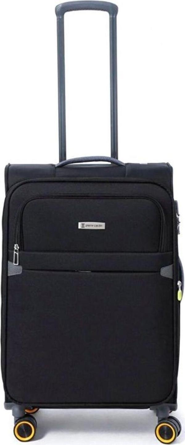 Pierre Cardin Ultra Light Siyah Unisex Orta Boy Valiz_x000D_
 Pc6000-02 - Image 1