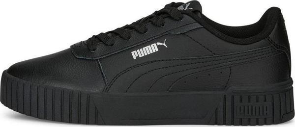 Puma Carina 2.0 Jr Black Silver Kadın Spor Ayakkabı - Image 1