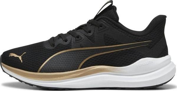 Puma Reflect Lite Black Gold Kadın Spor Ayakkabı - Image 1