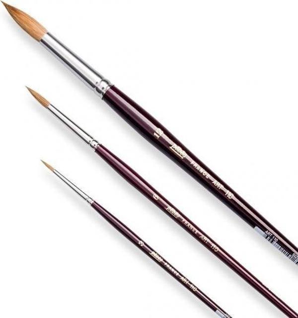 Pebeo 110 Serisi Yuvarlak Uçlu Samur Fırça No:10 - Image 1