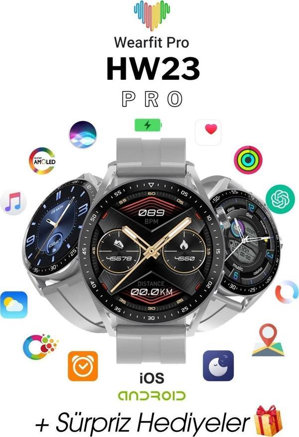 Wearfit Hw69 Ultra 2 Akıllı Kol Saati Smart Watch Model:İnç 49 Mm Amoled Ekran (Gri) - Image 1
