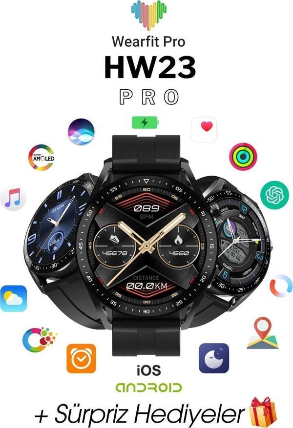 Wearfit Hw69 Ultra 2 Akıllı Kol Saati Smart Watch Model:İnç 49 Mm Amoled Ekran (Siyah) - Image 1