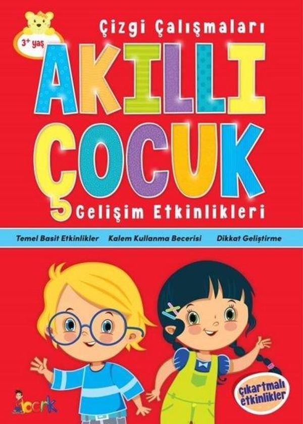 Akıllı Çocuk - Çizgi Çalışmaları - Gelişim Etkinlikleri - Bıcırık Yayınları - Image 1