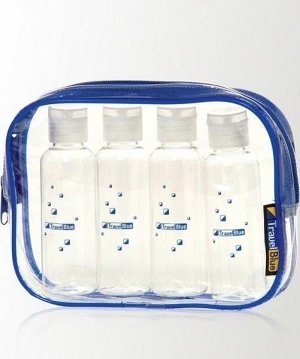 Travel Blue 4x 100 mm Şişeli Sıvı Taşıma Çantası - Image 1