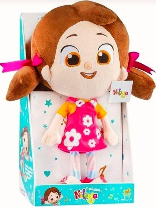Şeker Adası Niloya Kalpli Müzikli Peluş Bebek 35 Cm -- En Güzel Hediyelik Skradapelus04 - Image 1