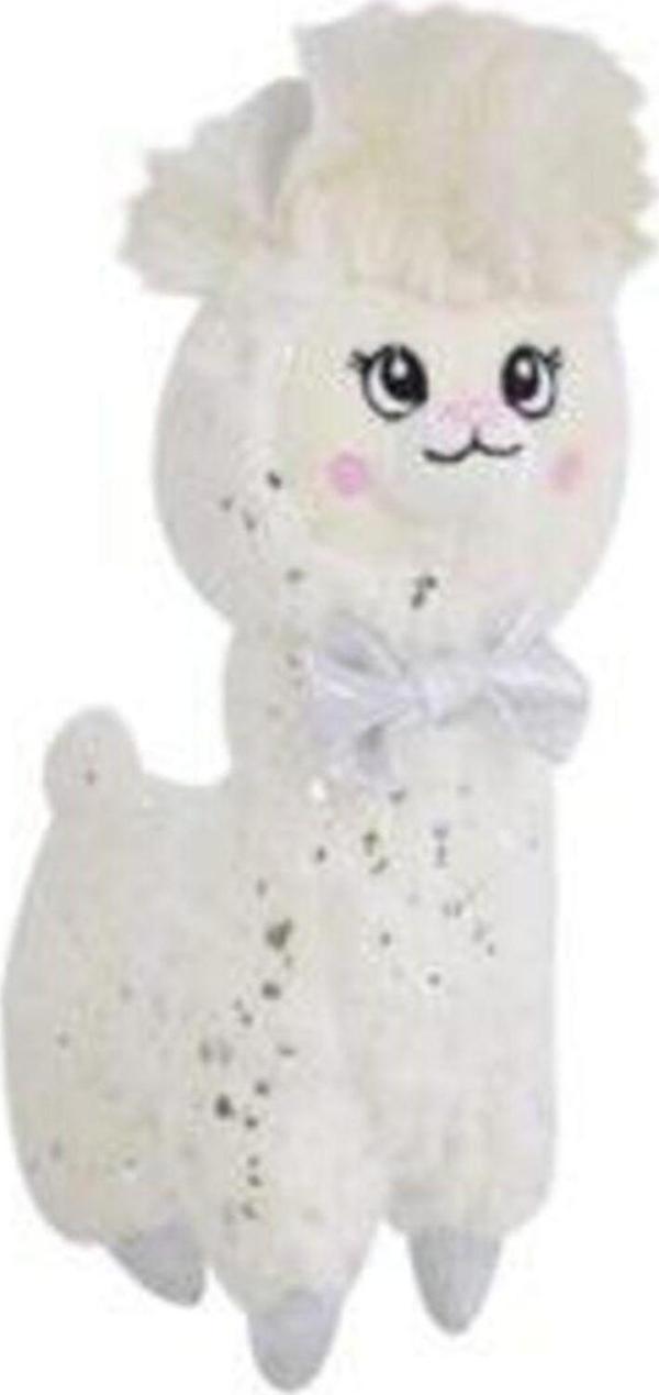 Şeker Adası Sevimli Beyaz Lama 28 Cm - Image 1