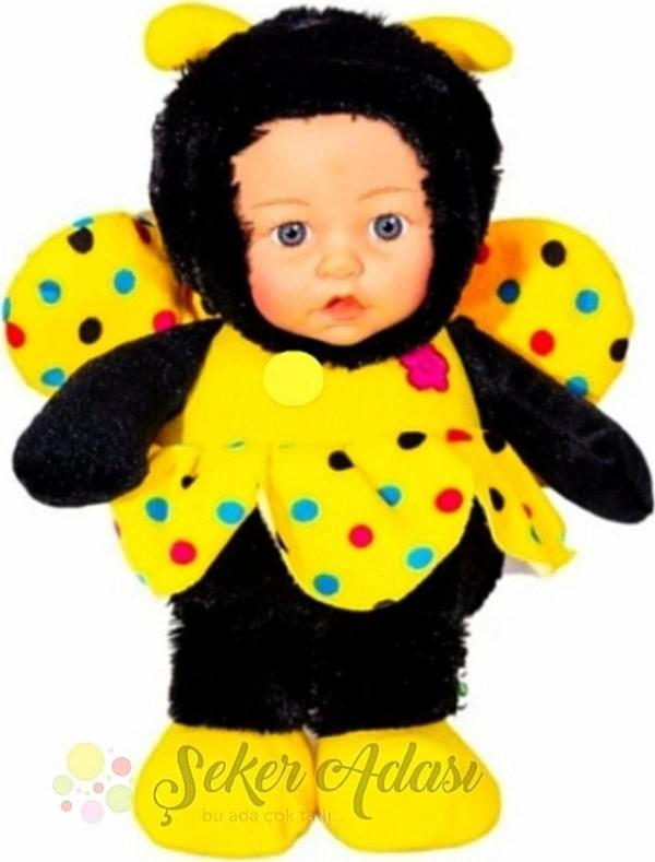 Şeker Adası Sevimli Kanatlı Peluş Arı Maya Kelebek Peluş Bebek 40 Cm Uyku Ve Oyun Arkadaşı Hediye Oyuncak - Image 1