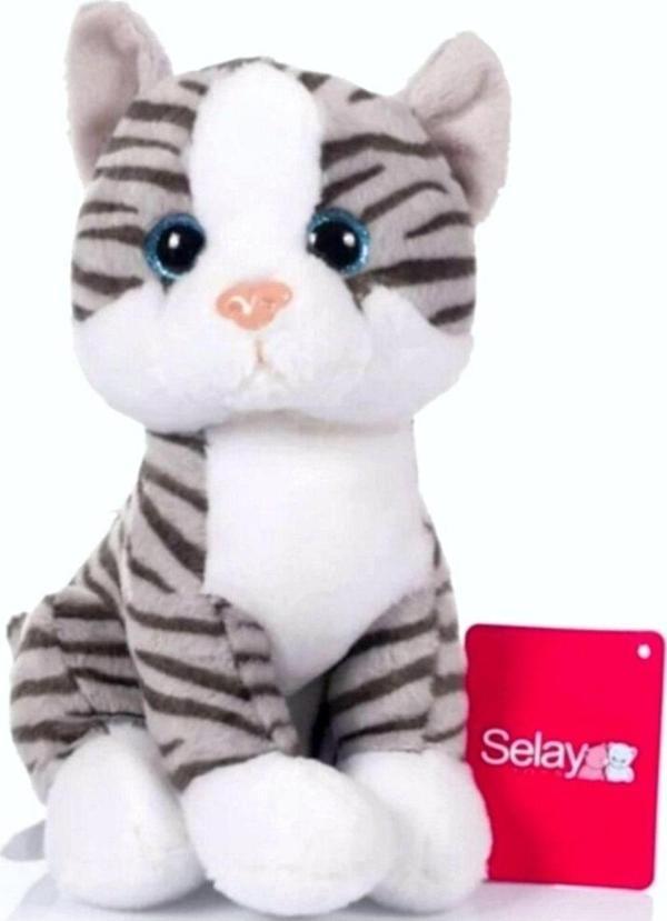 Şeker Adası Sevimli Peluş Kedi 28 Cm - En Güzel Hediyelik - Image 1