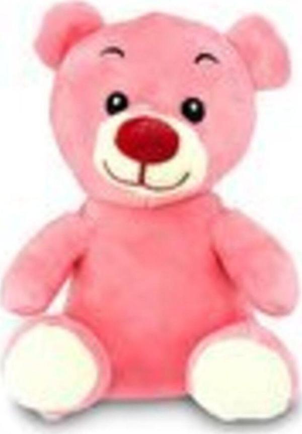 Şeker Adası Sevimli Pembe Ayıcık 20 Cm / Doğum Günü Hediyesi - Image 1