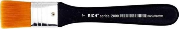 Rich 2000 Serisi Sentetik Sarı Kıl Zemin Fırçası 1" - Image 1