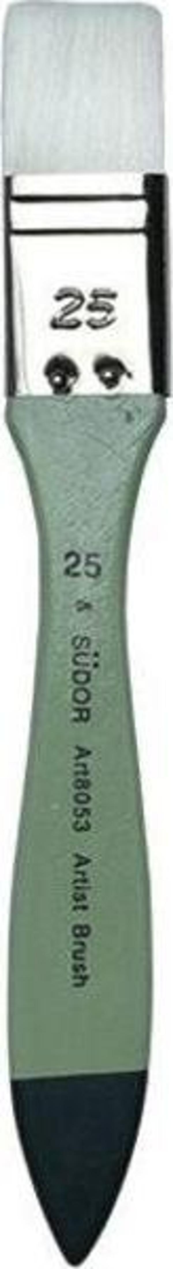 Südor Beyaz Sentetik Kıllı Zemin Fırçası 25 mm. - Image 1