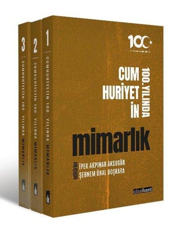 Cumhuriyetin 100. Yılında Mimarlık Seti - 3 Kitap Takım - İdealkent Yayınları - Image 1