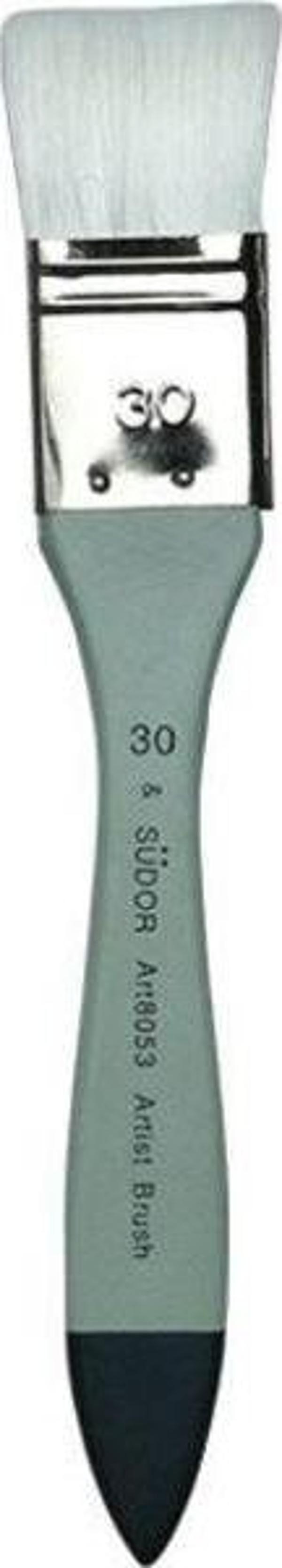 Südor Beyaz Sentetik Kıllı Zemin Fırçası 30 mm. - Image 1