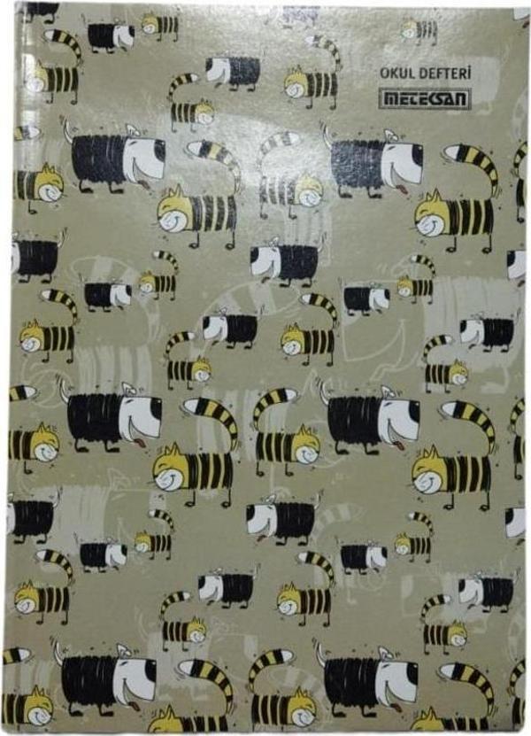 METEKSAN A4 K.KAPAK KARELİ DEFTER 60 YAPRAK - Image 1
