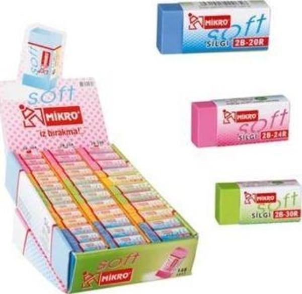 MİKRO SİLGİ 2B-30Y RENKLİ SİLGİ TEKLİ - Image 1