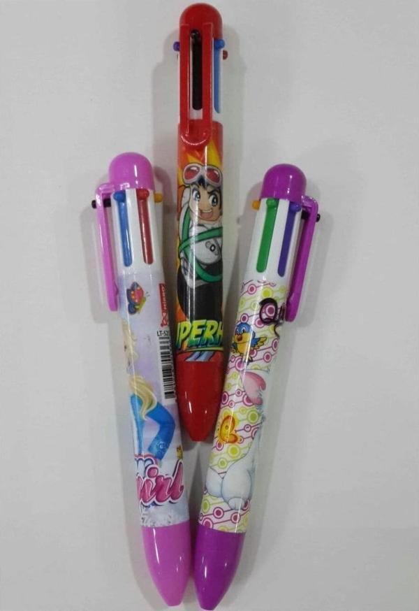 MİKRO TÜKENMEZ KALEM 6 LI RENK 5212-36  - Image 1