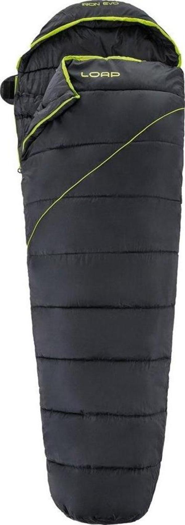 Loap Iron -5°C Sağ Fermuar Uyku Tulumu Siyah-Yeşil - Image 1