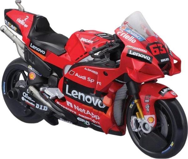 Ducati Lenovo Team 2021  1/18 Model Motosiklet - Image 1