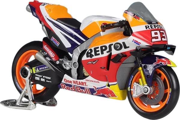 Honda RCV 213 2021 1/18 Turuncu Model Motosiklet - Image 1
