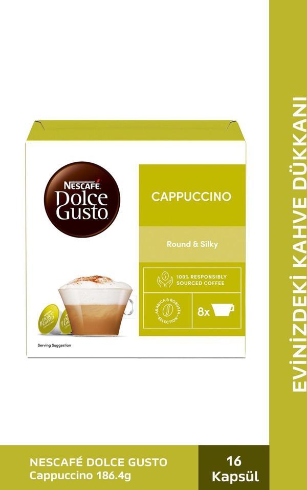 Dolce Gusto Coffee Cappuccino 16 Kapsül - Image 1