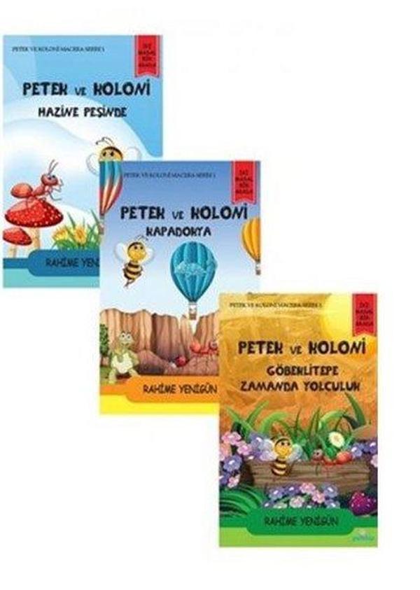Petek ve Koloninin Maceraları Seti - 3 Kitap Takım - Pati Kitap - Image 1