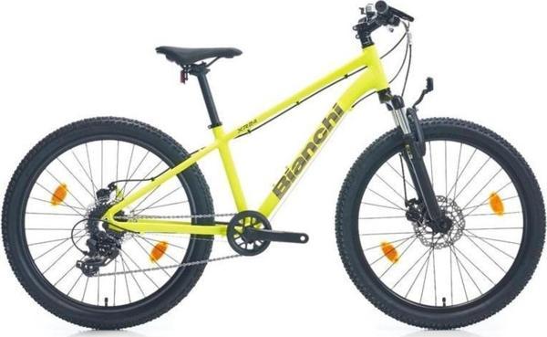 BIANCHI XR24 ERKEK DAĞ BİSİKLETİ 330H MD 24 JANT 8 VİTES YELLOW FLUO SILVER GRAPHITE TURKEY - Image 1