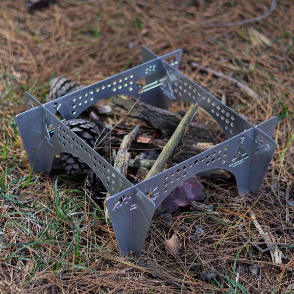 Kamp Ayısı® OttomanFire™ Bushcraft Jel Yakıtlı Osmanlı Ocağı  - Image 1